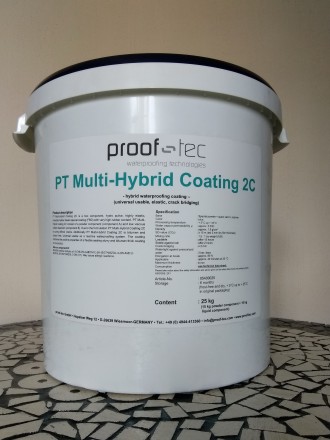 PT PMB Professional 1C-P 
1-о компонентное битумное гидроизоляционное покрытие . . фото 4
