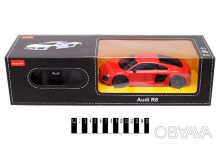 Машина AUDI R8, масштаб 1:24, машинка на радиоуправлении Rastar
Машина Audi R8 в. . фото 1