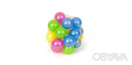 Кульки для сухих басейнів Оріон, 60 мм Іграшка може використовуватися як в сухих. . фото 1