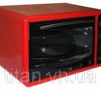 Духовка электрическая настольная Asel 40л AF-0123 красная. Вінниця. фото 1 Духовка электрическая настольная Asel 40л AF-0123 красная. Вінниця. фото 1
