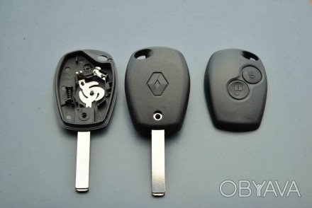 Ключ Рено Трафик Renault Trafic Logan Vivaro Nissan Opel Опель Виваро 2 кнопки Л. . фото 1