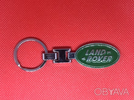 Брелок металлический для авто ключей Land Rover Ленд Ровер стильный аксессуар, к. . фото 1