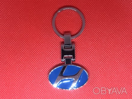 Брелок металлический для авто ключей Hyndai Хюндай стильный аксессуар, который у. . фото 1
