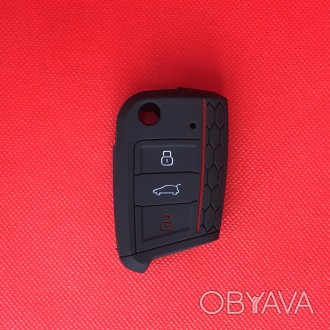 Чехол выкидного авто ключа для VOLKSWAGEN Jetta, Golf GTI 3 - кнопки
Приятный на. . фото 1
