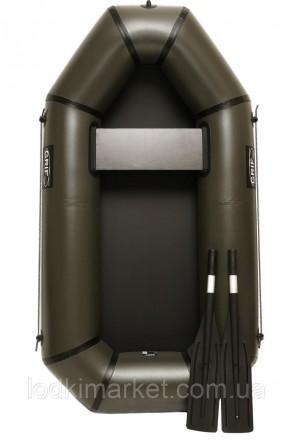 Одноместная надувная Лодка ПВХ Grif boat GL-190. Киев. фото 1