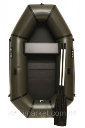 Полуторная надувная Лодка ПВХ Grif boat GL-210S. Киев. фото 1