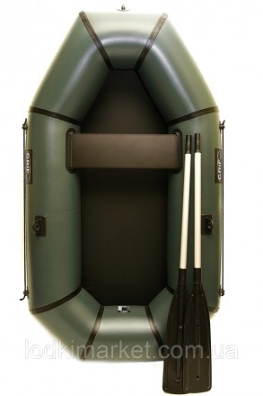 Полуторная надувная Лодка ПВХ Grif boat GH-210. Киев. фото 1