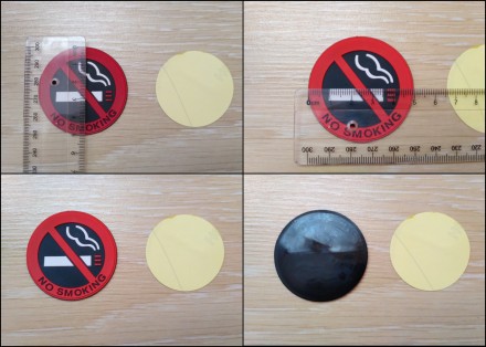 Предупреждающая наклейка о запрете курить в авто
Наклейка резиновая
Наклейка в. . фото 5