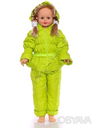 Детский демисезонный костюм куртка и полукомбинезон
"Ноль-резинка" для девочки (. . фото 1