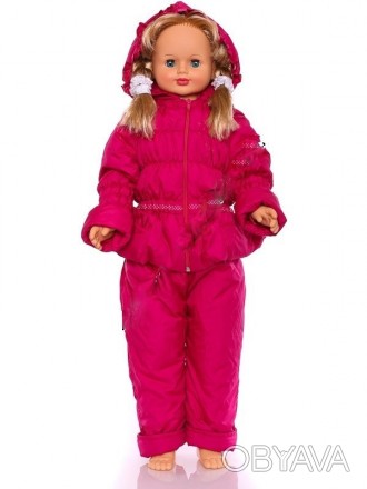 Детский демисезонный костюм куртка и полукомбинезон
"Ноль-резинка" для девочки
(. . фото 1