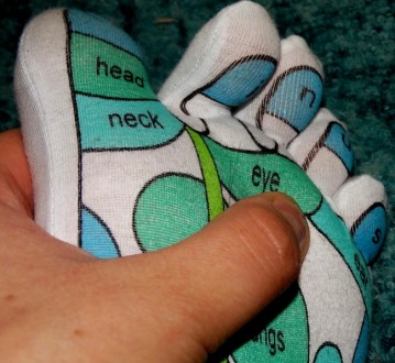 продаю  нові шкарпетки для масажу стоп ( через масаж стопи - вплив на роботу усі. . фото 3