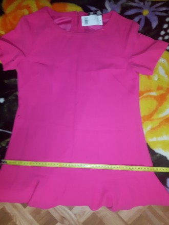 Платье розовое c воланом новое (Flounce Dress Pink)
 "Banana Republic&quot. . фото 10