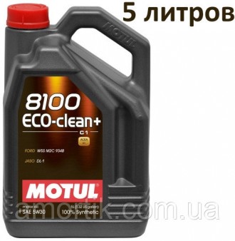 Масло моторное 5W-30 (5л.) Motul 8100 Eco-clean + 100% синтетическое. Киев. фото 1 Масло моторное 5W-30 (5л.) Motul 8100 Eco-clean + 100% синтетическое. Киев. фото 1