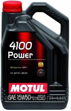 Масло моторное Technosynthese MOTUL 4100 POWER SAE 15W50 (5L) 100273. Киев. фото 1 Масло моторное Technosynthese MOTUL 4100 POWER SAE 15W50 (5L) 100273. Киев. фото 1