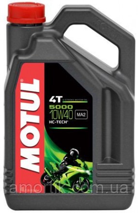 Масло моторное для мотоциклов полусинтетическое MOTUL 5000 4T SAE 10W40 (4L) 104. Киев. фото 1 Масло моторное для мотоциклов полусинтетическое MOTUL 5000 4T SAE 10W40 (4L) 104. Киев. фото 1