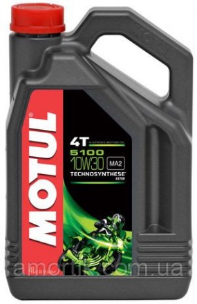 Масло моторное для мотоциклов Technosynthese MOTUL 5100 4T SAE 10W30 (4L) 104063. Киев. фото 1 Масло моторное для мотоциклов Technosynthese MOTUL 5100 4T SAE 10W30 (4L) 104063. Киев. фото 1