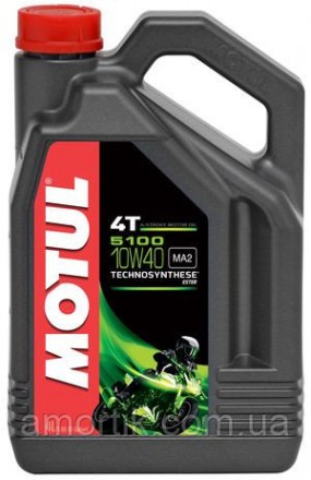 Масло моторное для мотоциклов Technosynthese MOTUL 5100 4T SAE 10W40 (4L) 104068. Киев. фото 1 Масло моторное для мотоциклов Technosynthese MOTUL 5100 4T SAE 10W40 (4L) 104068. Киев. фото 1