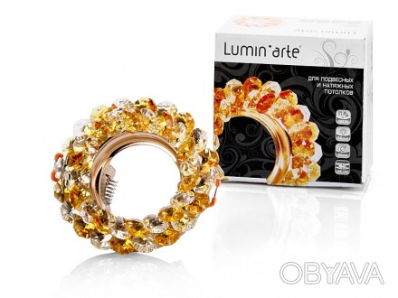 Точечный светильник Lumin'Arte CT712-YL GD - это компактный и стильный осветител. . фото 1