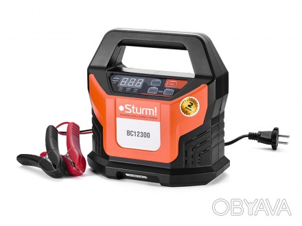 Инверторное зарядное устройство Sturm BC12300 – универсальный прибор для зарядки. . фото 1