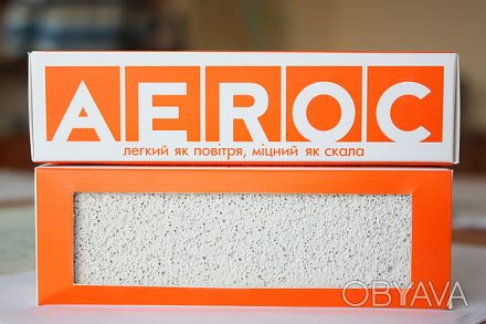 Реализуем газобетон AEROC Classik D-500,  AEROK EcoTerm D-400,  теплоизолцыонные. . фото 1