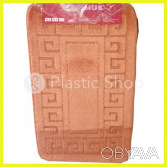 Характеристики товара : "Комплект ковриков для ванной "Orange Fresco" 50х80 см"
. . фото 1