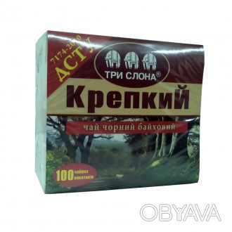 Чай черный купажированный байховый мелкий "Крепкий" ДСТУ
	
	Расфасовка - 150 г (. . фото 1
