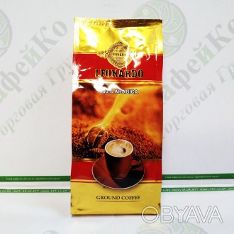 Кофе Leonardo Тщательно смолотый зерновой кофе для домашнего приготовления, с на. . фото 1