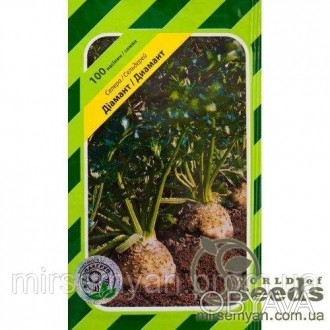 Диамант 
Среднеспелый сорт корневого сельдерея с высоким и стабильным урожаем.
П. . фото 1