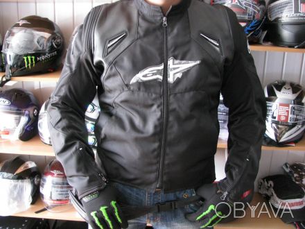 Мото куртка Alpinestars Honda Yamaha Kawasaki Fox с защитой в ассортименте. По к. . фото 1