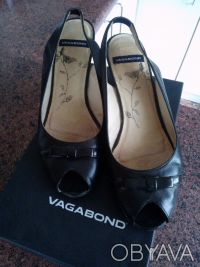 Продам женские туфли VAGABOND 38-го размера чёрного цвета. Материал верха и стел. . фото 4
