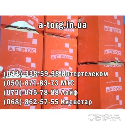 Продаем газоблок Aeroc от производителя (Обухов,Березань) по низкой цене, предна. . фото 1