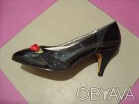 Туфли женские лаковые новые производства Югославия в отличном состоянии - хранил. . фото 2