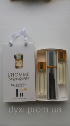 Наборы духов по 15мл 3шт Yves Saint Laurent LHomme. Київ. фото 1 Наборы духов по 15мл 3шт Yves Saint Laurent LHomme. Київ. фото 1