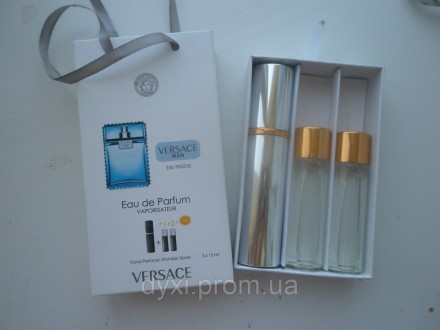 Наборы духов по 15мл 3шт Versace Man eau Fraiche. Київ. фото 1 Наборы духов по 15мл 3шт Versace Man eau Fraiche. Київ. фото 1