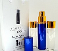 Набор духов 3 шт по 15мл Armani Code pour Homme. Київ. фото 1 Набор духов 3 шт по 15мл Armani Code pour Homme. Київ. фото 1