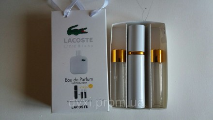 Наборы духов по 15мл 3шт Lacoste L.12.12 Blanc. Київ. фото 1 Наборы духов по 15мл 3шт Lacoste L.12.12 Blanc. Київ. фото 1