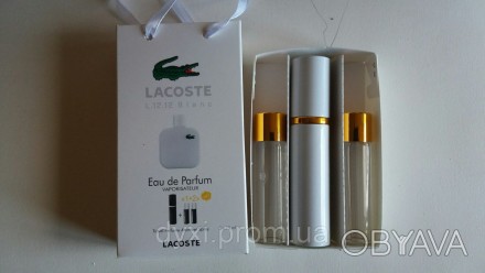 
Мини парфюм Lacoste L.12.12 Blanc с феромонами(Лакост 12.12 бланк),3*15мл
Включ. . фото 1