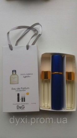 Наборы духов по 15мл 3шт Dolce & Gabbana Light Blue Pour Homme. Київ. фото 1 Наборы духов по 15мл 3шт Dolce & Gabbana Light Blue Pour Homme. Київ. фото 1
