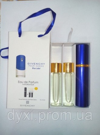 Наборы духов по 15мл 3шт Givenchy Blue Label. Київ. фото 1 Наборы духов по 15мл 3шт Givenchy Blue Label. Київ. фото 1