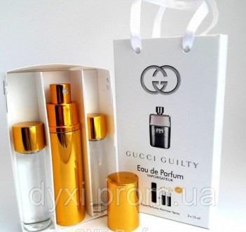 Наборы духов по 15мл 3шт Gucci Guilty Pour Homme. Київ. фото 1 Наборы духов по 15мл 3шт Gucci Guilty Pour Homme. Київ. фото 1