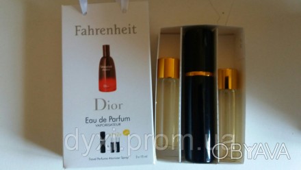 
Мужской мини парфюм Christian Dior Fahrenheit (Кристиан Диор Фаренгейт) 3*15 мл. . фото 1