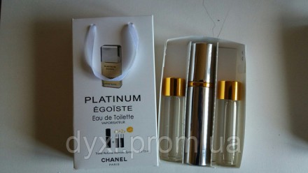 Набор духов по 15мл 3шт Egoïste Chanel Platinum. Киев. фото 1 Набор духов по 15мл 3шт Egoïste Chanel Platinum. Киев. фото 1