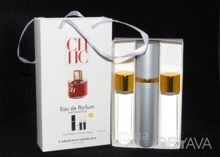 
 
 
	
	
	
	Женский мини парфюм Carolina Herrera CH (Каролина Эррера) 3*15мл
	За. . фото 1