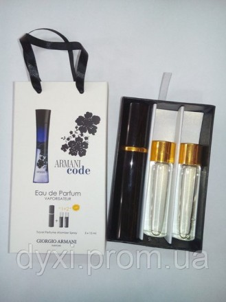 Наборы духов по 15мл 3шт Armani Code For Women. Київ. фото 1 Наборы духов по 15мл 3шт Armani Code For Women. Київ. фото 1