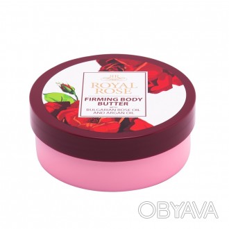 Масло для тела подтягивающее с маслом розы и аргана Royal Rose от BioFresh 200 м. . фото 1