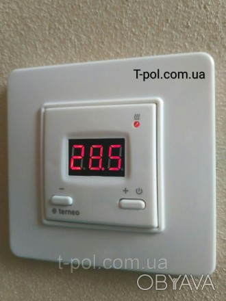 Цифровой непрограммируемый термостат для управления электрическим теплым полом н. . фото 1