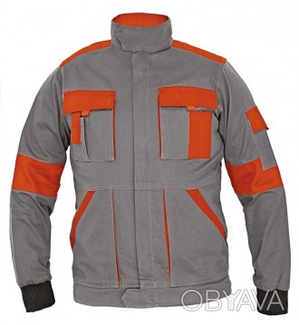 Куртка рабочая Červa женская MAX LADY демисезонная серый с оранжевым