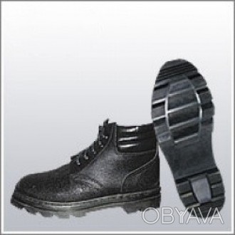 Ботинки комбинированные (кожа/кирза) бортопрошивные на Меху
Ботинки с жестким по. . фото 1