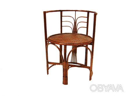 Кресло изготовляется из мебельной палка, натуральное дерево-ивовая лоза.  Каркас. . фото 1