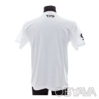 Продам футболку TYO белого цвета с чёрным принтом. Размер - М. 100% cotton.. . фото 3